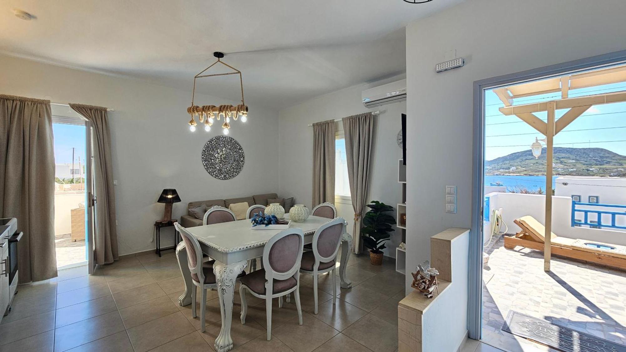 Harmony Villa Milos Pollonia ภายนอก รูปภาพ